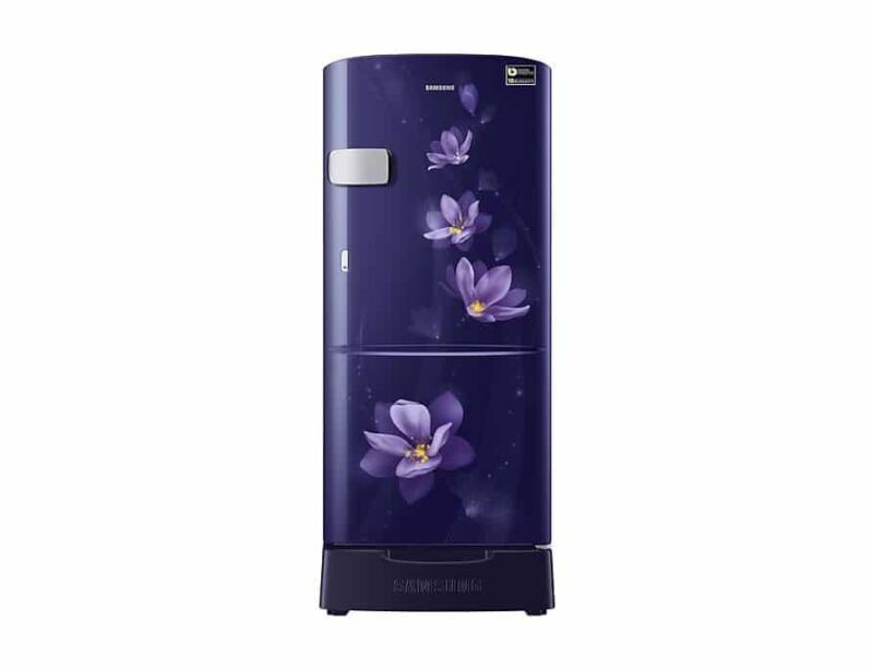 Samsung RR19N2821UZ/IM 192L Single Door Refrigerator- Blue