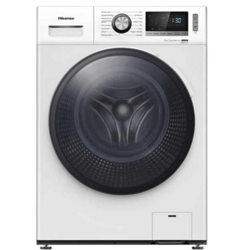 Hisense WDBL8014V 8 Kg Inverter Technology Front Loading Fully Automatic Washing Machine (Washer+Dryer)