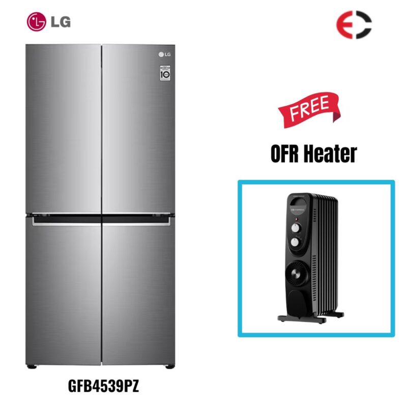 LG GFB4539PZ 594 Liter Smart Inverter Compressor Multi Door Refrigerator