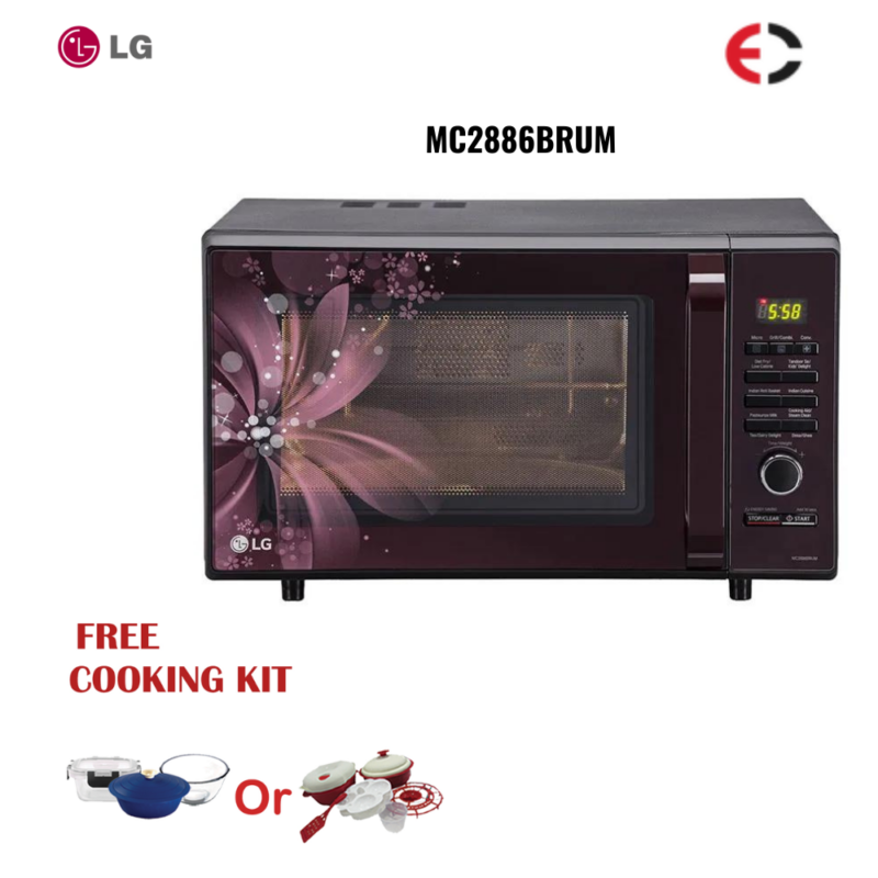 LG MC2886BRUM 28 Ltr 3-in-1 Convection and Grill Microwave Oven