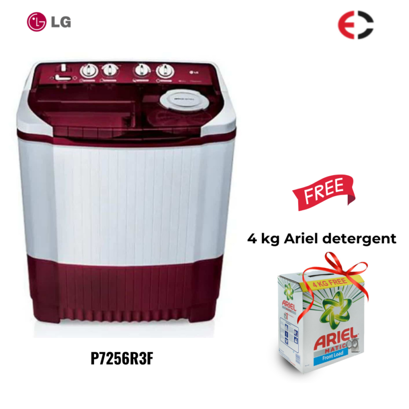 LG 6.5Kg Top Load Semi Automatic Washing Machine (P7256R3F)