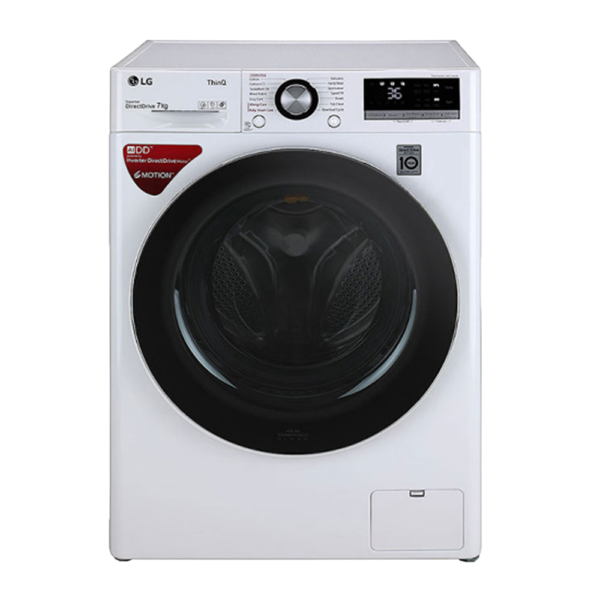 LG 7Kg Direct Drive Inverter Fully Automatic Front Loading Washing Machine (FV1207S4W) - Image 2