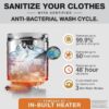 Whirlpool 360° Bloomwash Pro 9kg 5 Star Fully Automatic Top Load Washing Machine with In-Built Heater - Image 9
