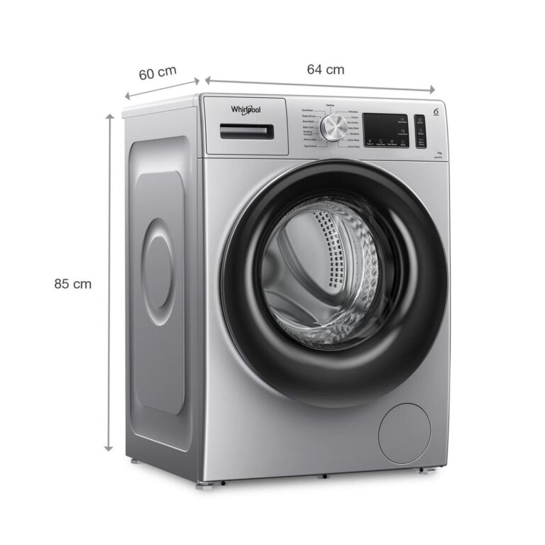 Whirlpool Xpert Care 7 Kg Inverter LED+Touch 5 Star Front Loading Fully Automatic Washing Machine (XS7012BYS) - Image 3