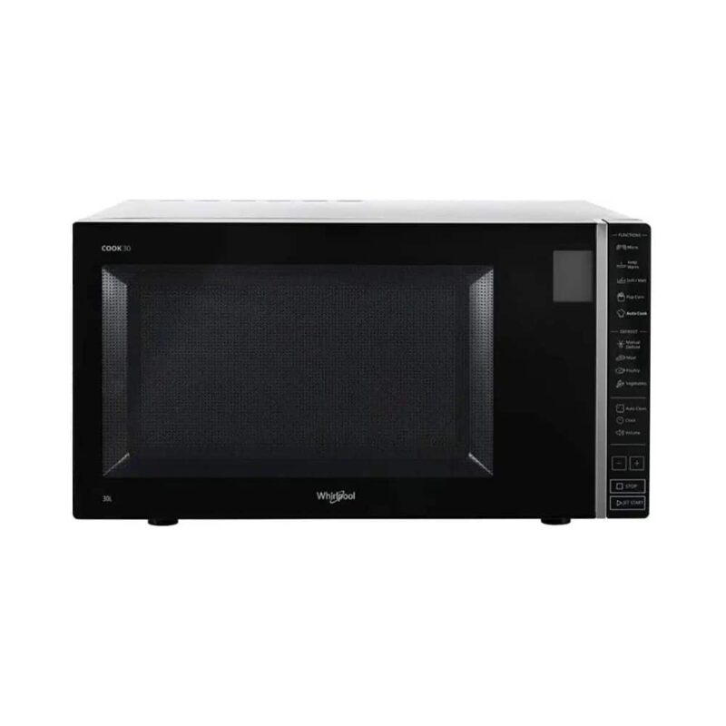 Whirlpool 30ltr Magicook PRO 30SE Black Solo Microwave Oven