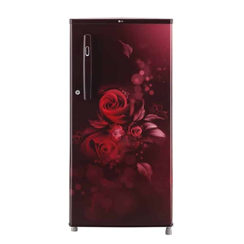 LG 190 Liter Single Door Refrigerator (Scarlet Euphoria)