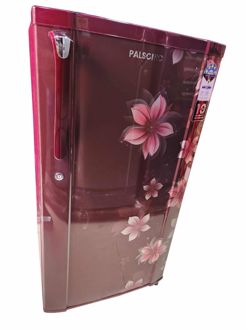 Palsonic 170 Ltrs. Single Door Refrigerator (Wine Floral) - Image 4