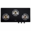 Whirlpool 3 Burner Heavy Duty Forged Brass-Finish Gas Stove (ULTIMO 773 CT DT)