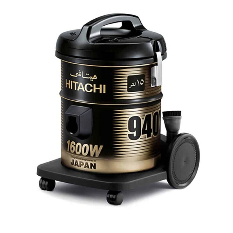 Hitachi 1600 Watt Dry Drum Vacuum Cleaner CV940 BK ( 15 LTR)