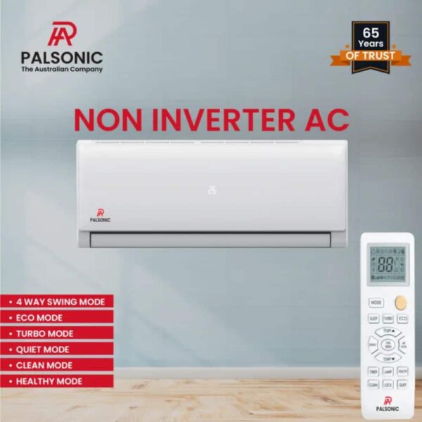 Palsonic 1.5 Ton Air Conditioner (Non- Inverter AC) | PLC 18000 BTU ANGLE 169 - Image 2