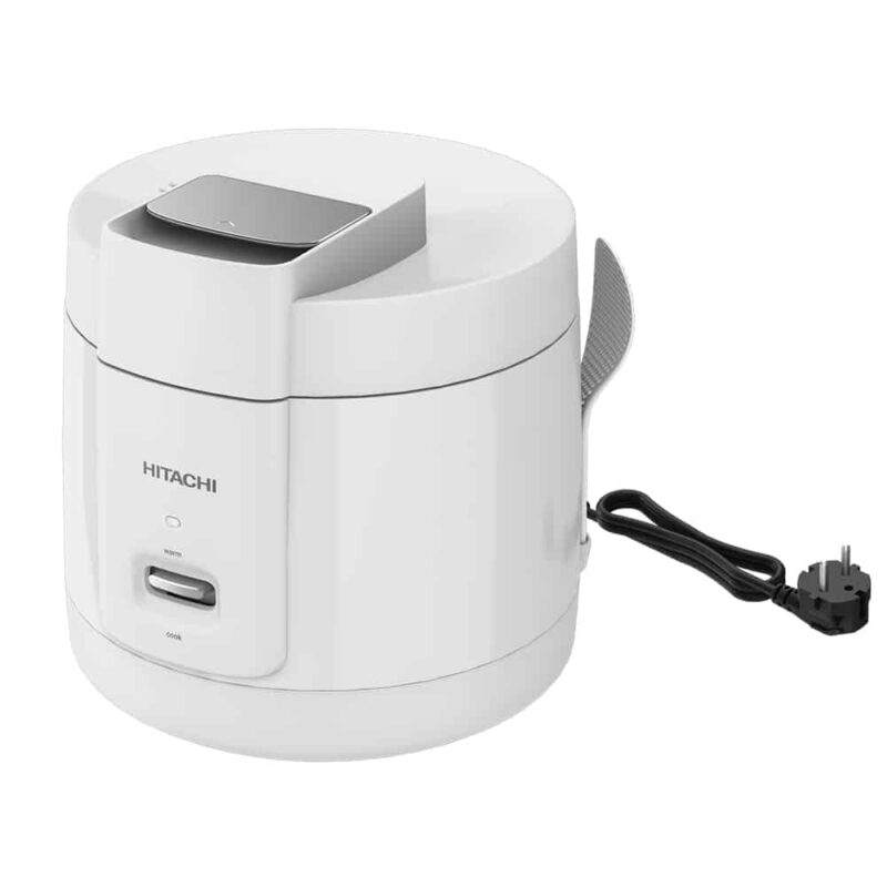 Hitachi 1.8 L Rice Cooker (800W, White) RZ-S18MM W - Image 2