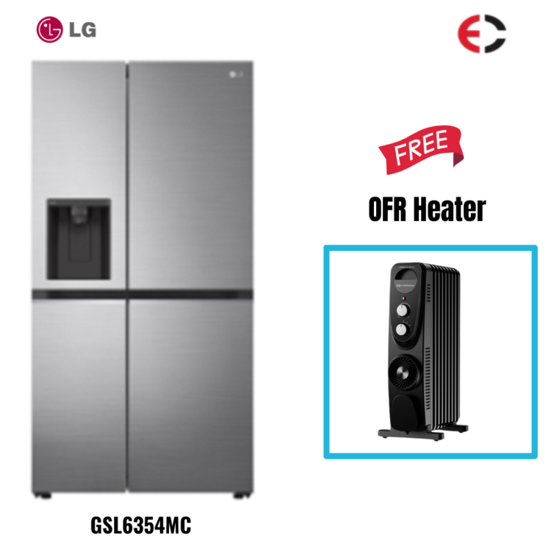 LG GSL6354MC 674 Liter Side-By-Side Refrigerator