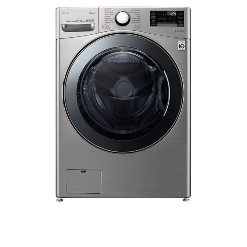 LG 19/12 Kg AI Direct Drive and TurboWash Technology Front Load Fully Automatic Washer & Dryer (F2719RVTV) - Image 2