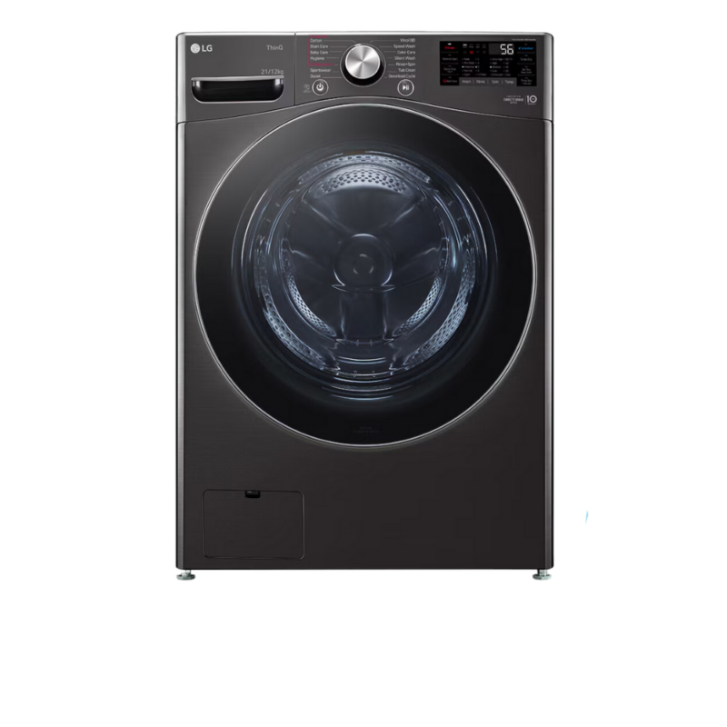 LG 21/12 Kg AI Direct Drive and TurboWash Technology Front Load Fully Automatic Washer & Dryer (F2721HVRB) - Image 2