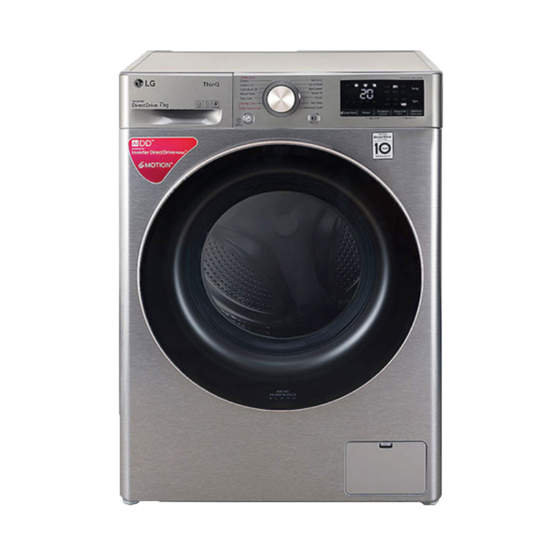 LG 7Kg Direct Drive Inverter Fully Automatic Front Loading Washing Machine (FV1207S4P) - Image 2