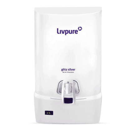 Livpure Glitz Silver (RO+UF+Mineralizer) Water Purifier