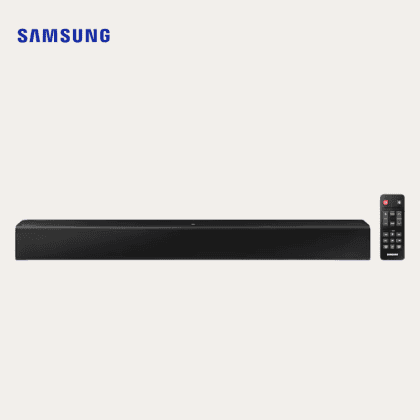 Samsung 2.0 Channel 40W Soundbar with Built-in Subwoofer (HW-T400/XL)