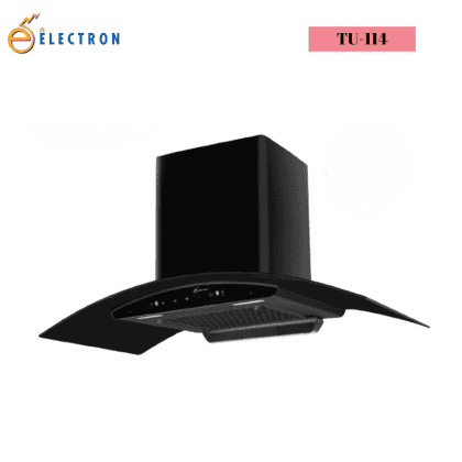 Electron TU-114 Electric Curve Glass Chimney (900MM)