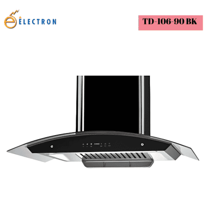 Electron TD-106-90 BK Touch Sensor Rangehood Chimney (900MM)