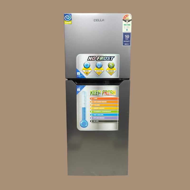 Della 240 Ltr Frost Free Double Door Refrigerator