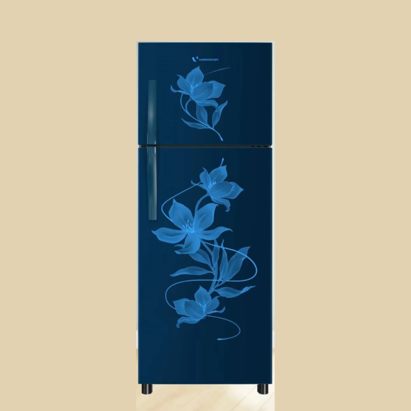Videocon Double Door 235 Liter Refrigerator with Metal Door, Jumbo Freezer and Ice Twister