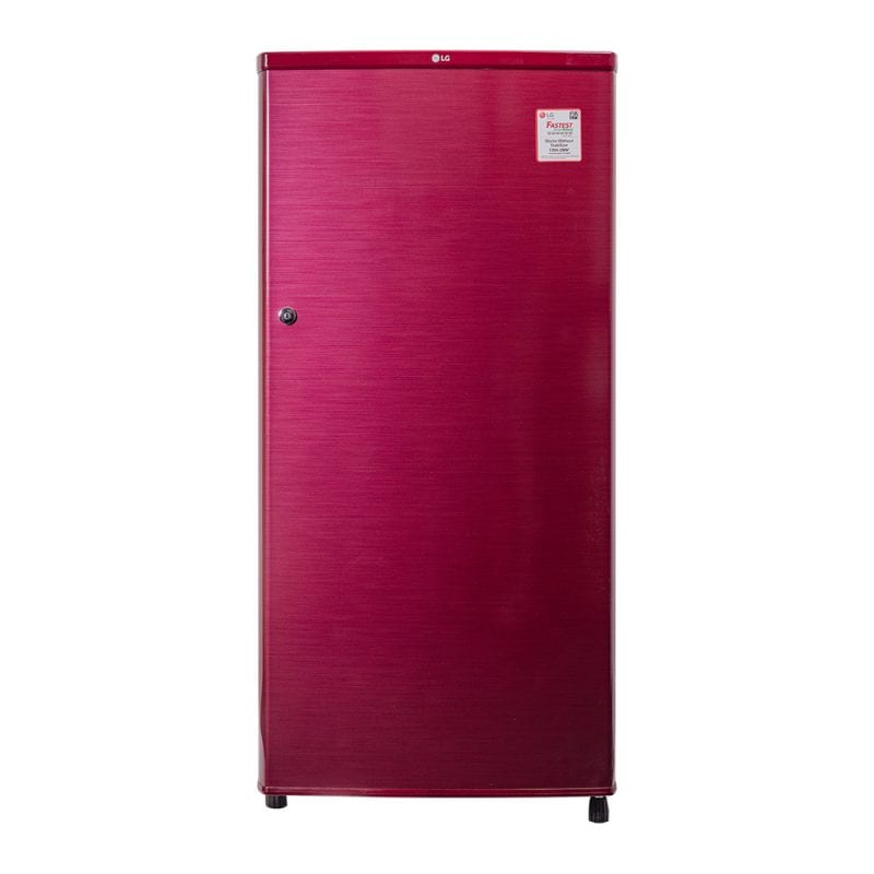 LG 190 Liter Single Door Refrigerator (Peppy Red)