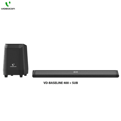 Videocon TV Soundbar (VD-BASELINE 400 + SUB)