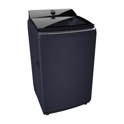 Bosch 8.0 kg 5 Star Fully-Automatic Top Loading Washing Machine (WOE802B7IN, Black, ExpertCare)