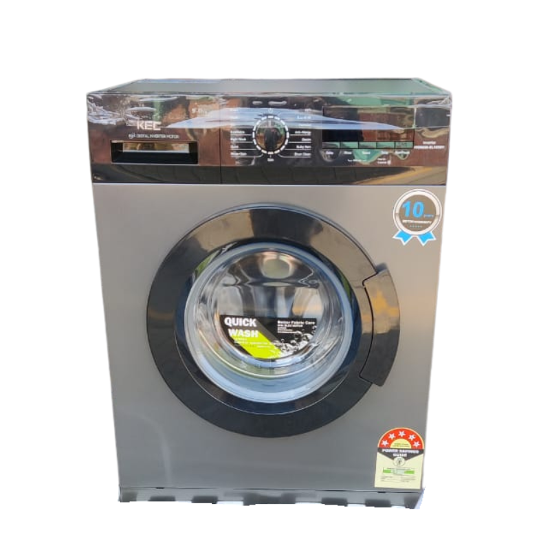 KEC 7.5kg Front Load Fully Automatic Washing Machine with BLDC Inverter Motor